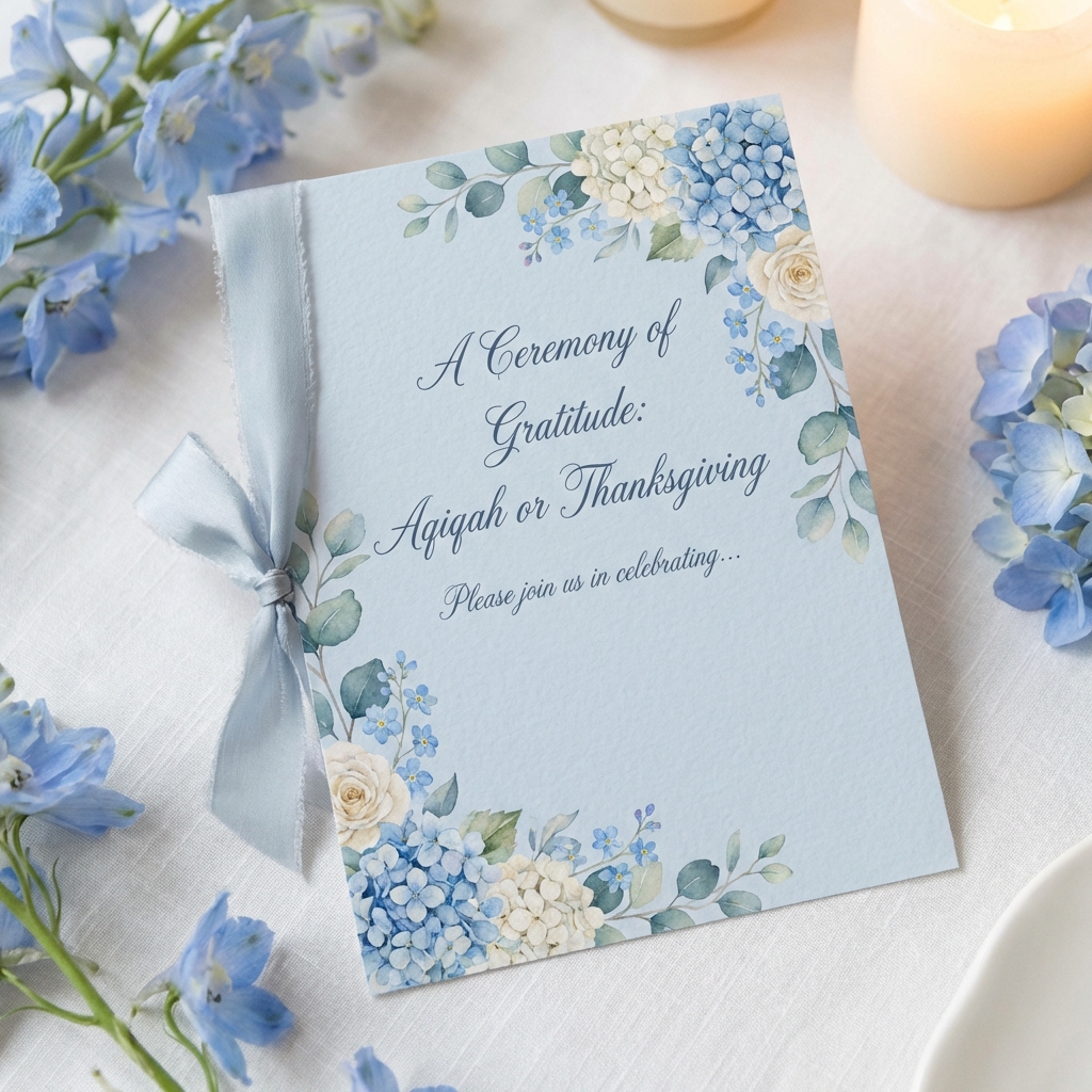 Panduan Etika & Cara Membuat Undangan Digital Syukuran Aqiqah